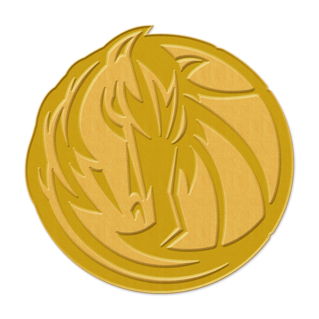 DALLAS MAVERICKS WINCRAFT GOLD HORSEHEAD PIN