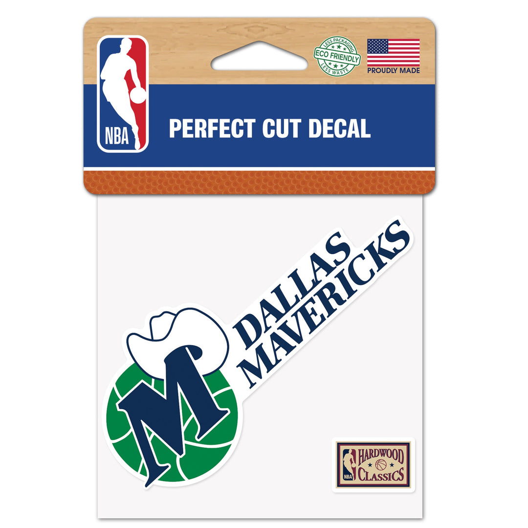 DALLAS MAVERICKS WINCRAFT 2019 HARDWOOD CLASSIC M-HAT DECAL