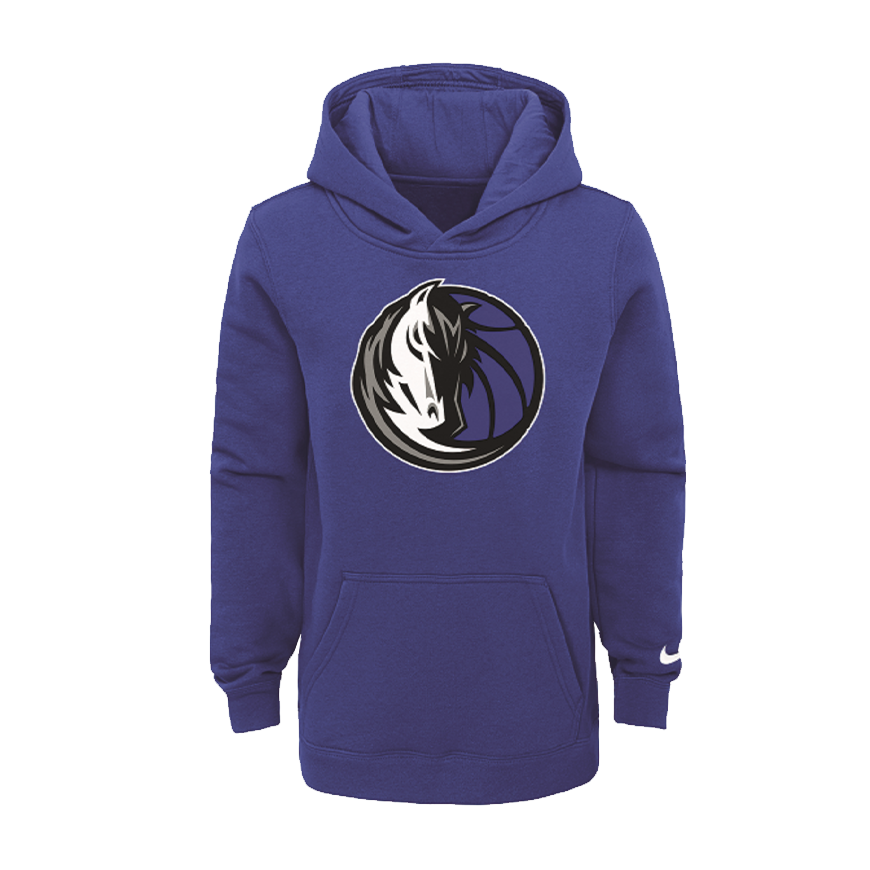 DALLAS MAVERICKS KIDS ROYAL HORSE HEAD ESSENTIAL HOODIE