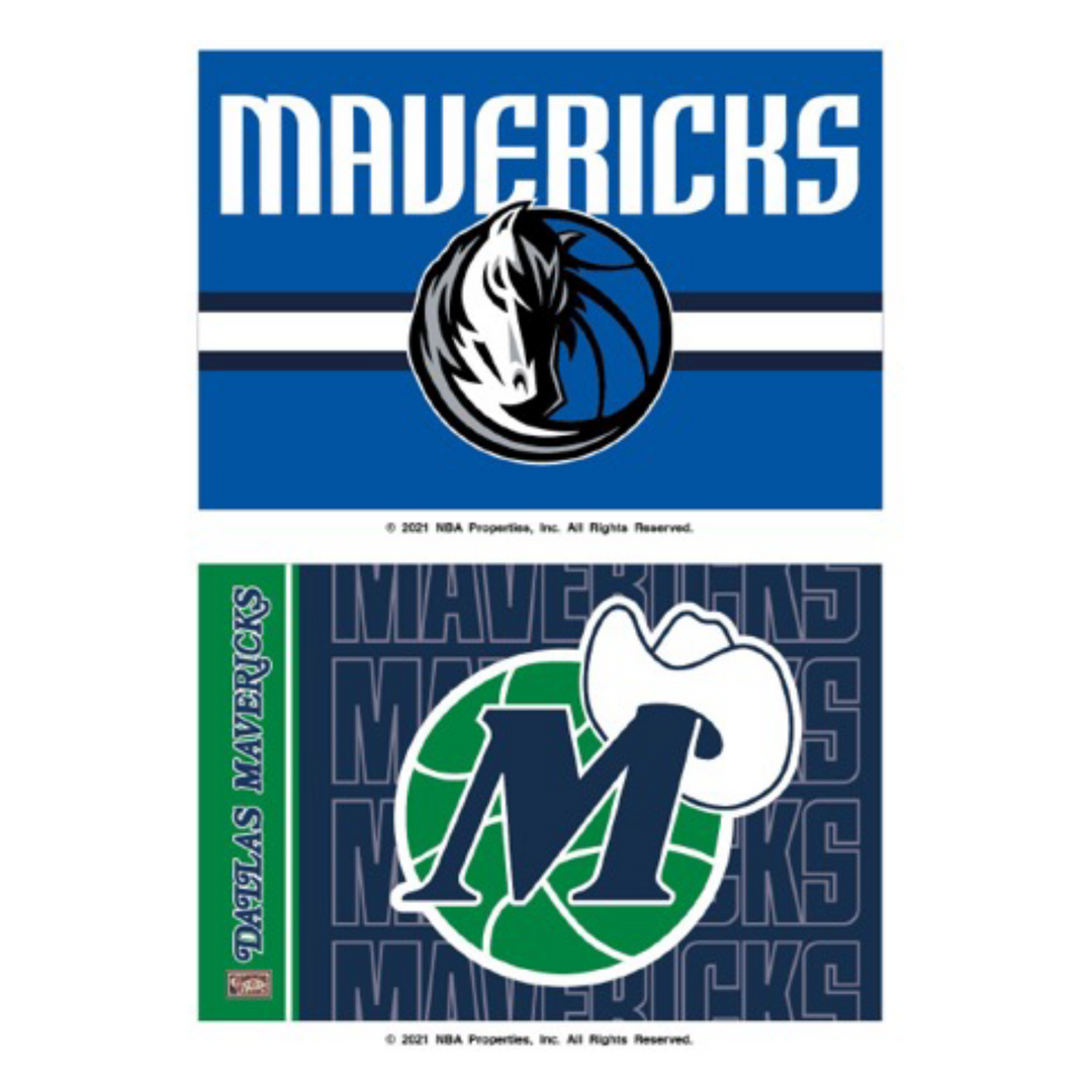 DALLAS MAVERICKS HORSE HEAD & M-HAT LOGO MAGNETS