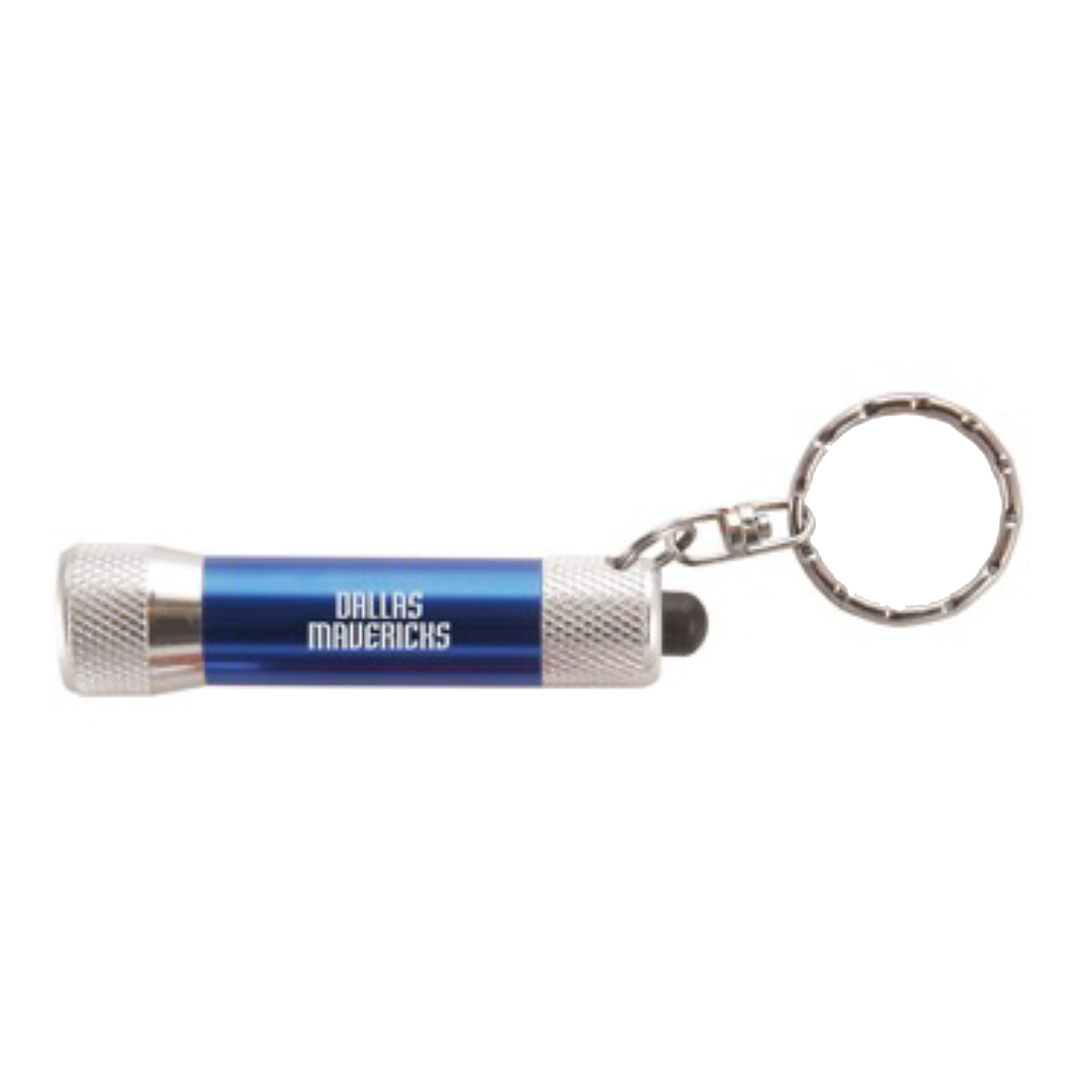 DALLAS MAVERICKS ROYAL POCKET LIGHT KEYCHAIN