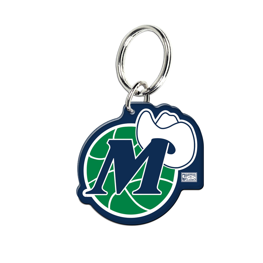 DALLAS MAVERICKS WINCRAFT 2022 HARDWOOD CLASSIC M-HAT KEYCHAIN