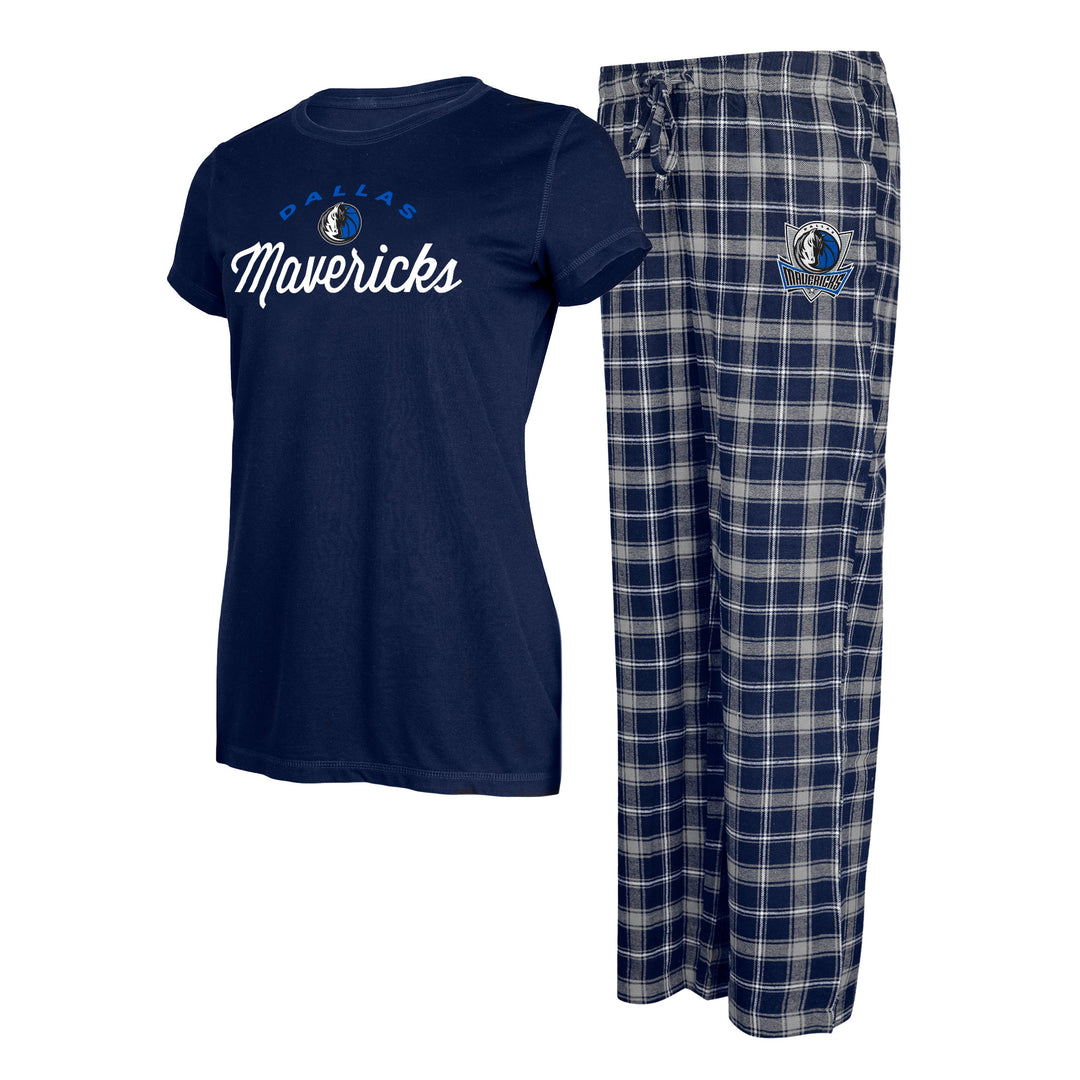 DALLAS MAVERICKS CONCEPTS SPORT 2023 WOMEN'S NAVY BLUE PAJAMA SET