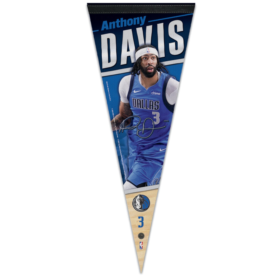DALLAS MAVERICKS WINCRAFT ANTHONY DAVIS PENNANT