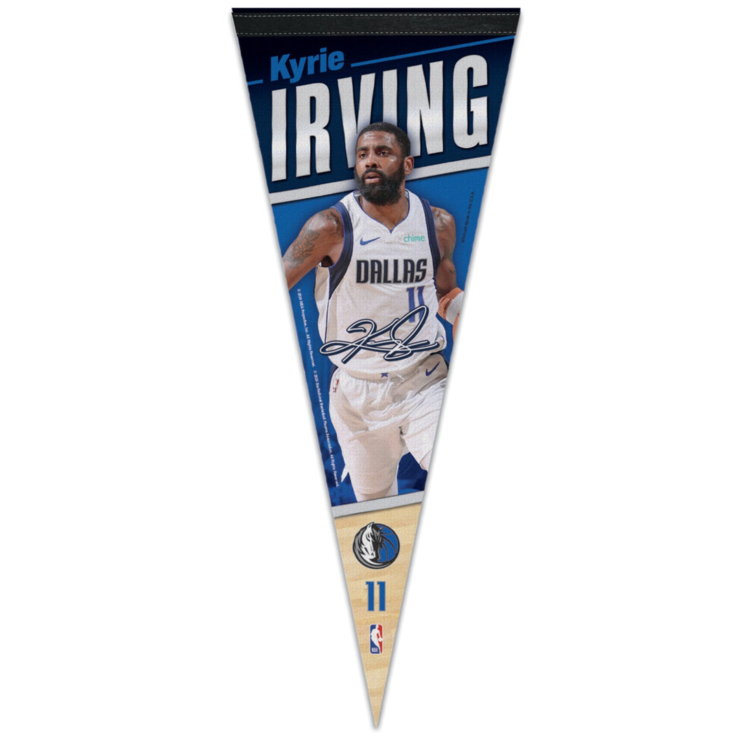 DALLAS MAVERICKS WINCRAFT KYRIE IRVING PENNANT