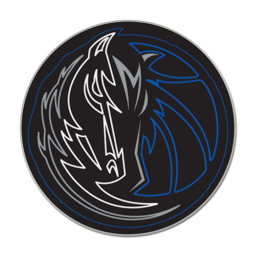 DALLAS MAVERICKS WINCRAFT NEON HORSEHEAD LAPEL PIN