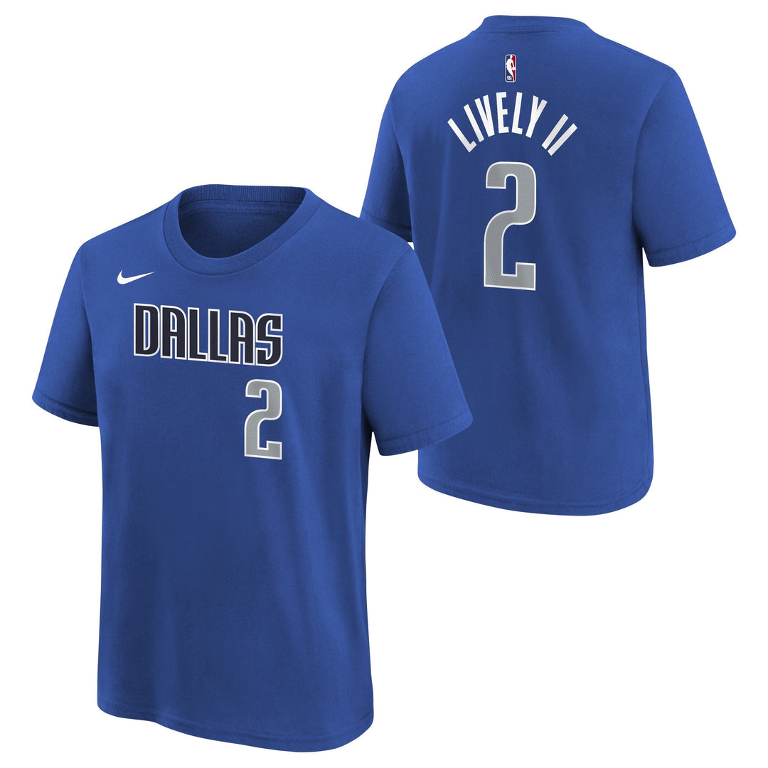 DALLAS MAVERICKS YOUTH LIVELY II ICON NAME & NUMBER TEE