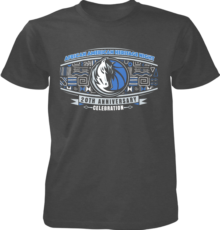 DALLAS MAVERICKS AFRICAN AMERICAN HERITAGE NIGHT TEE