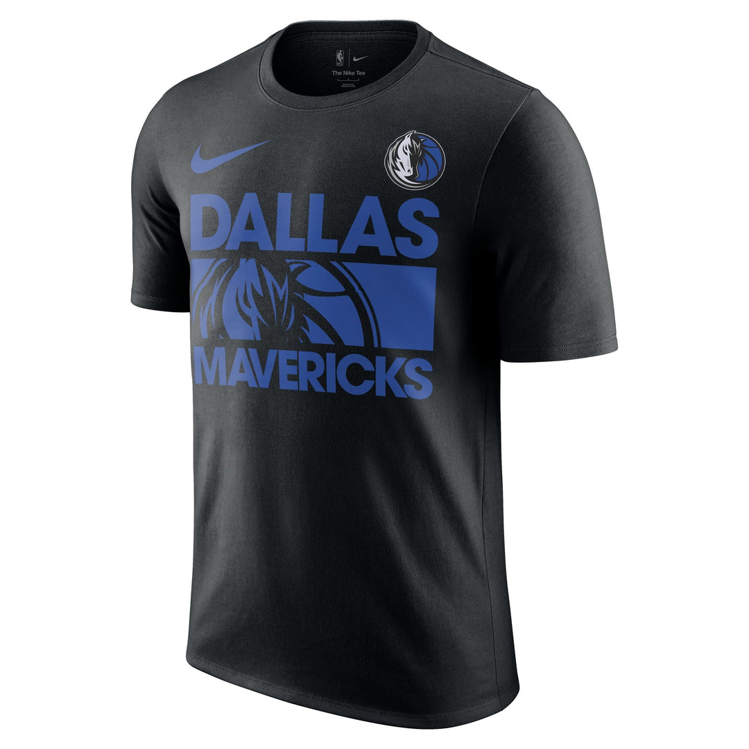 DALLAS MAVERICKS NIKE BLACK HORSEHEAD SHORT SLEEVE TEE