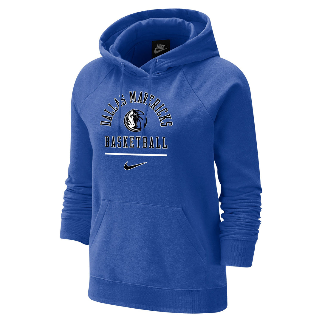 DALLAS MAVERICKS NIKE 21-22 WOMEN'S CORE VARSITY FLEECE HOODIE