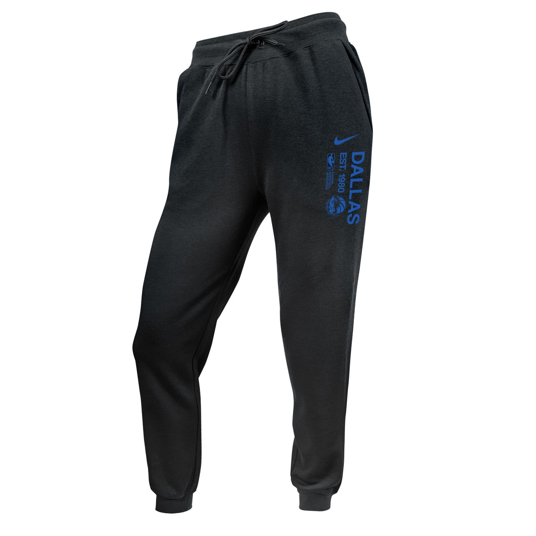 DALLAS MAVERICKS NIKE WOMEN'S BLACK FLEECE JOGGERS