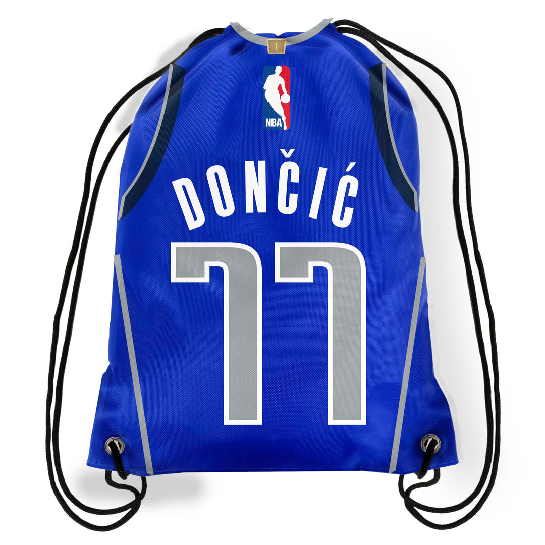 DALLAS MAVERICKS FOREVER COLLECTIBLES LUKA DONČIĆ DRAWSTRING BACKPACK