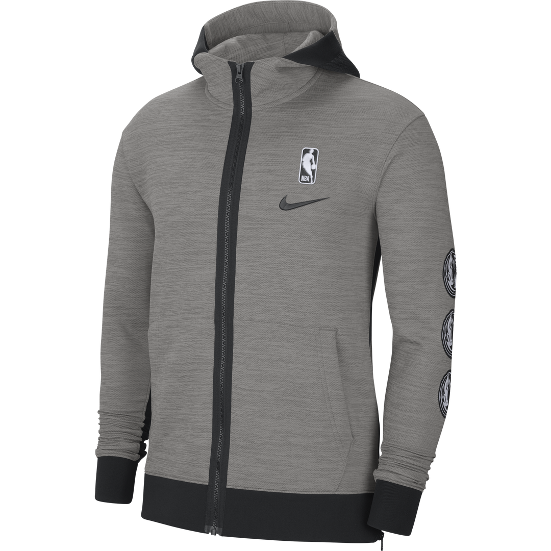 DALLAS MAVERICKS NIKE ON COURT GRAY SHOWTIME JACKET