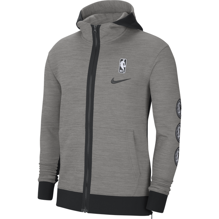 DALLAS MAVERICKS NIKE ON COURT GRAY SHOWTIME JACKET