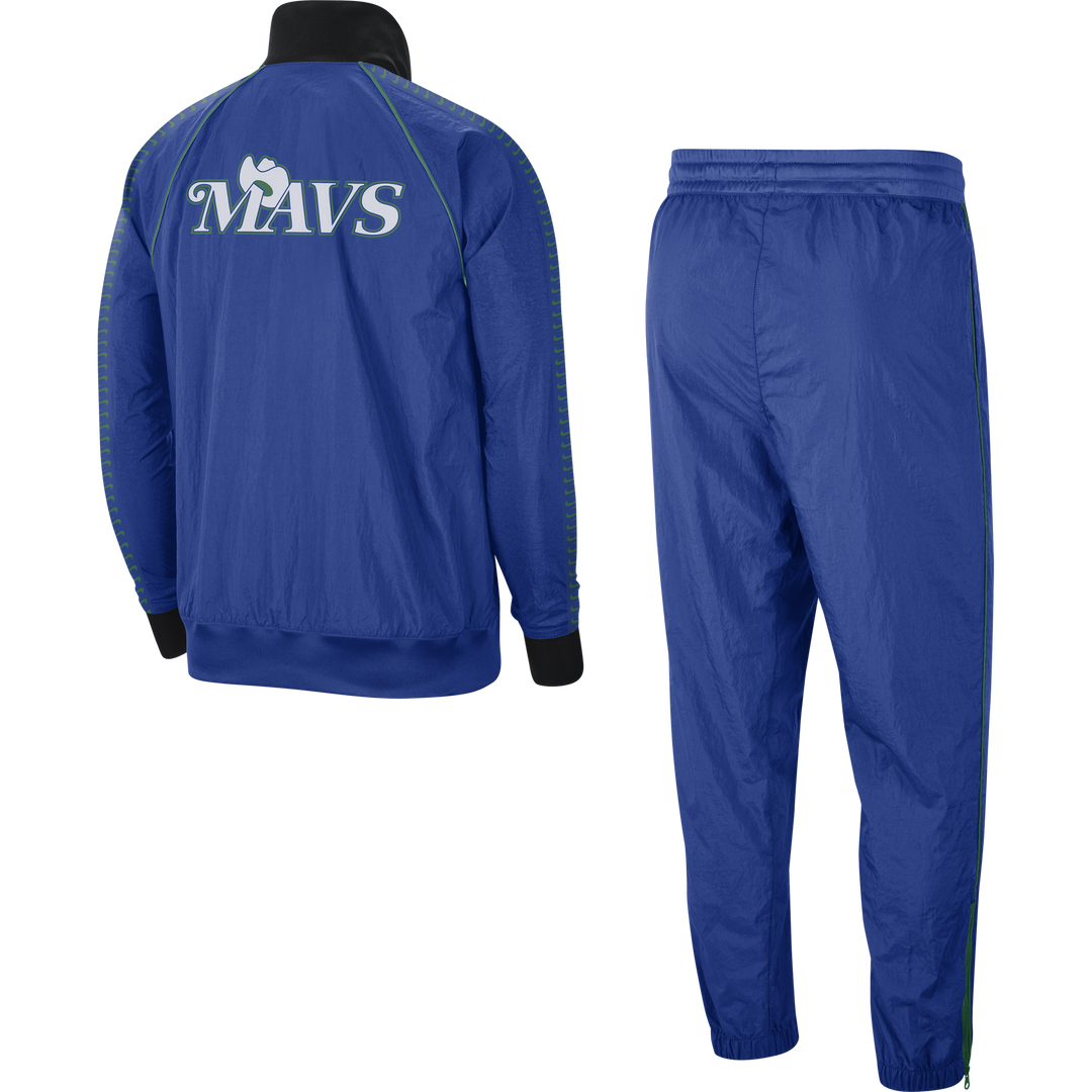 DALLAS MAVERICKS NIKE CITY EDITION MIXTAPE COURTSIDE ROYAL TRACKSUIT