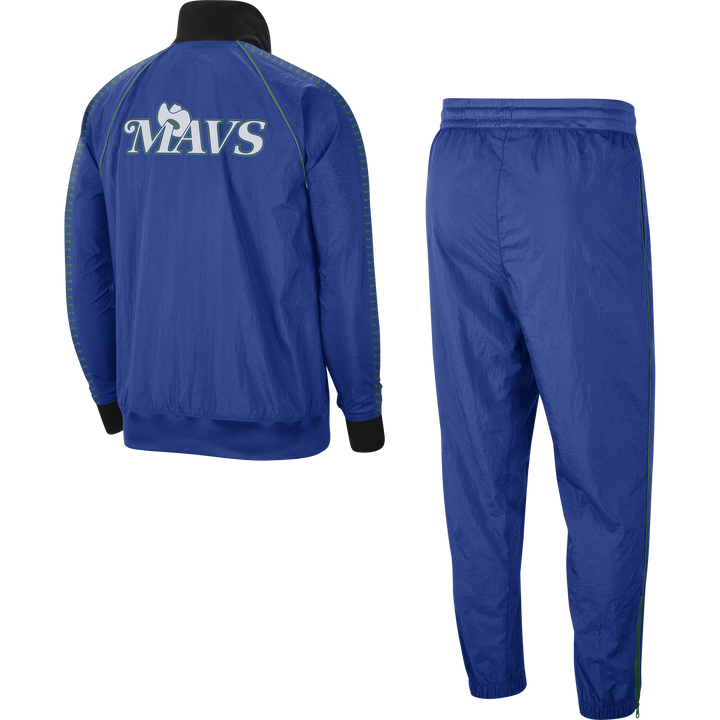 DALLAS MAVERICKS NIKE CITY EDITION MIXTAPE COURTSIDE ROYAL TRACKSUIT