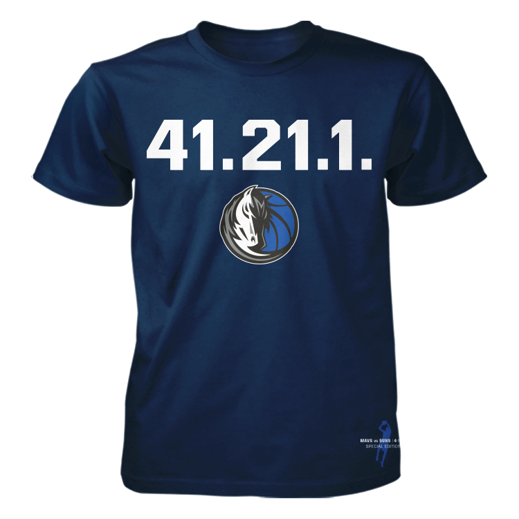 DALLAS MAVERICKS DIRK COMMEMORATIVE TEE