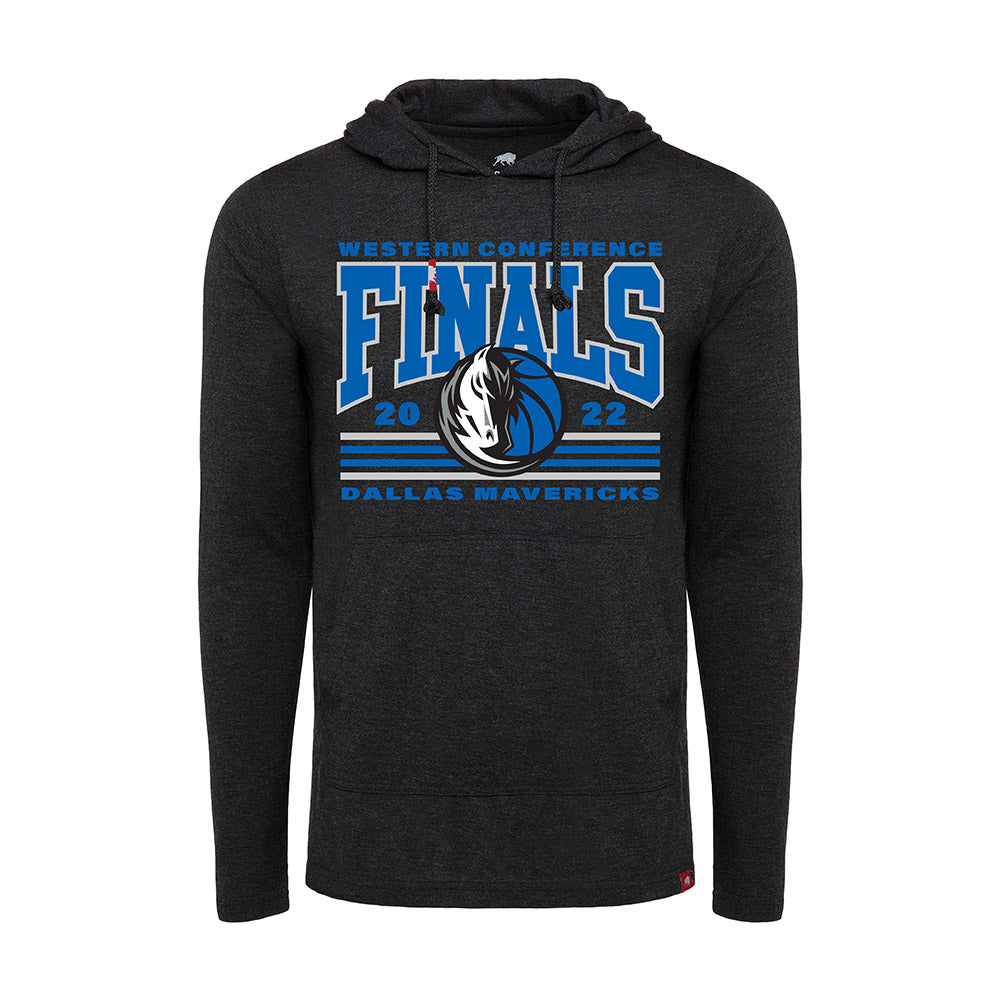 DALLAS MAVERICKS SPORTIQE WESTERN CONFERENCE FINALS ROWAN BLACK HOODY