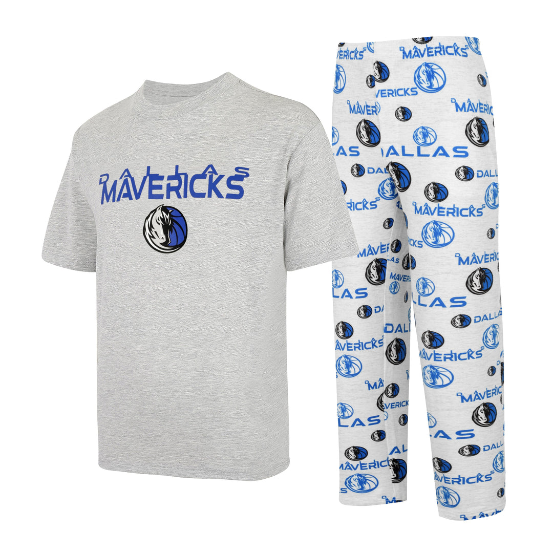 DALLAS MAVERICKS CONCEPTS SPORT WHITE PAJAMA SET
