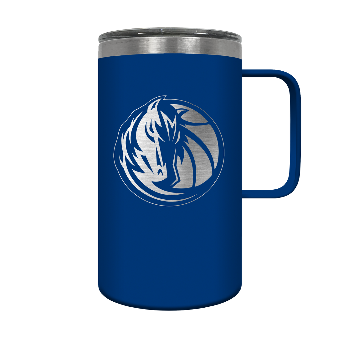 DALLAS MAVERICKS GREAT AMERICAN HORSEHEAD 20 OZ TRAVEL MUG