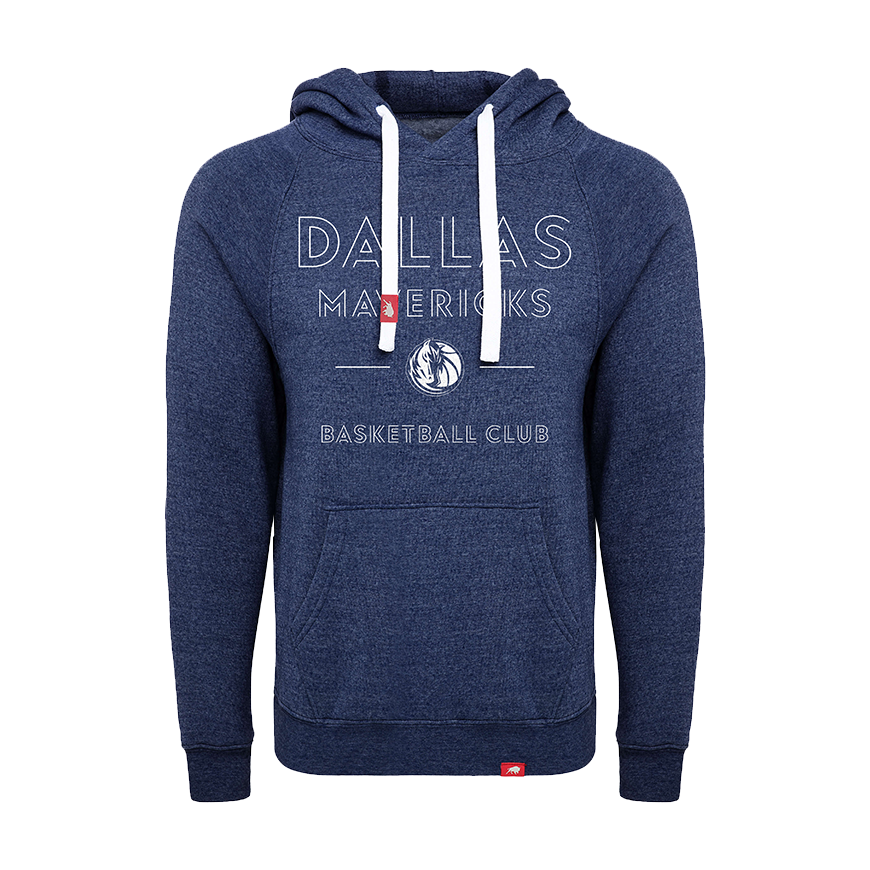 DALLAS MAVERICKS SPORTIQE HORSEHEAD OLSEN NAVY HOODIE