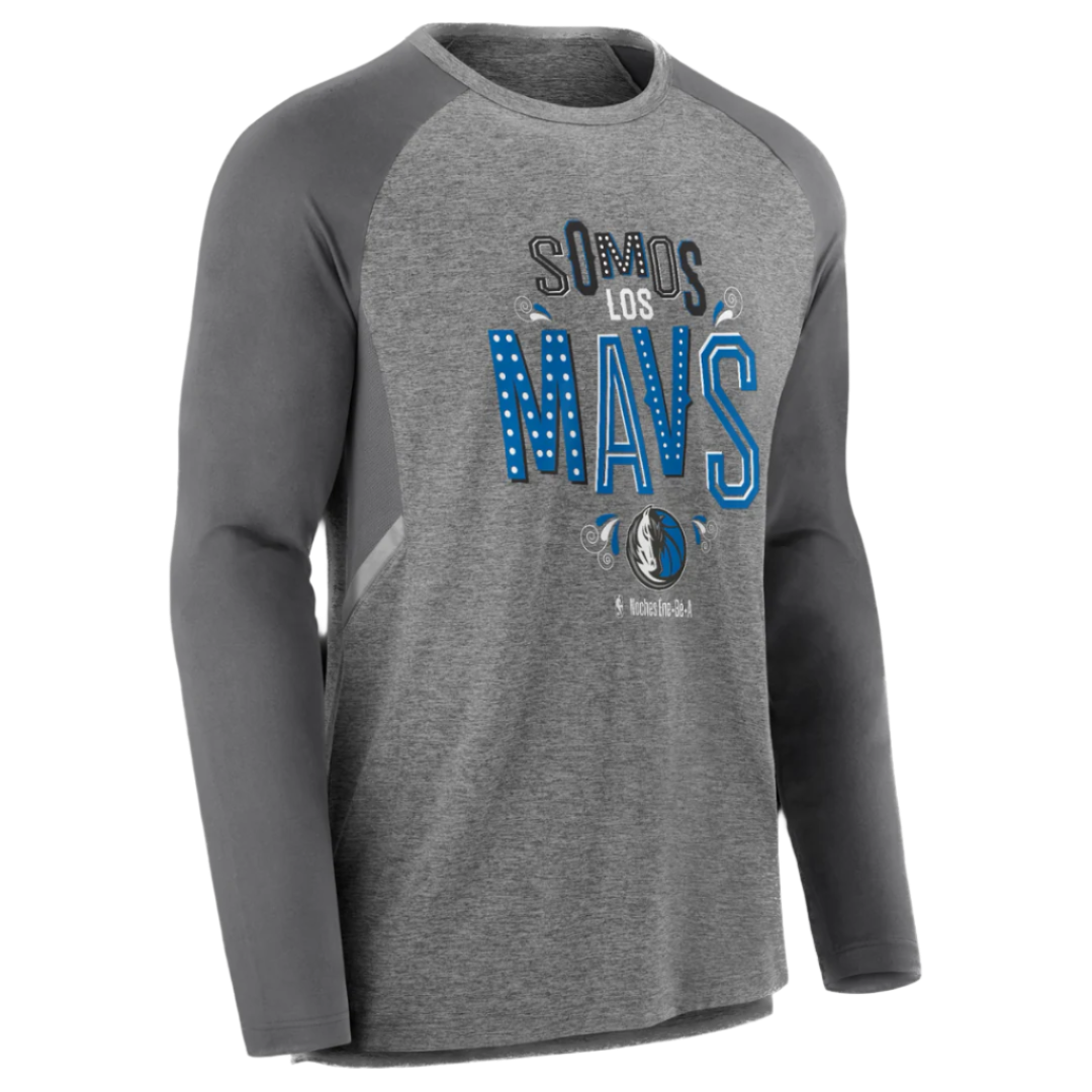 DALLAS MAVERICKS SOMOS LOS MAVS NOCHES LONG SLEEVE TEE