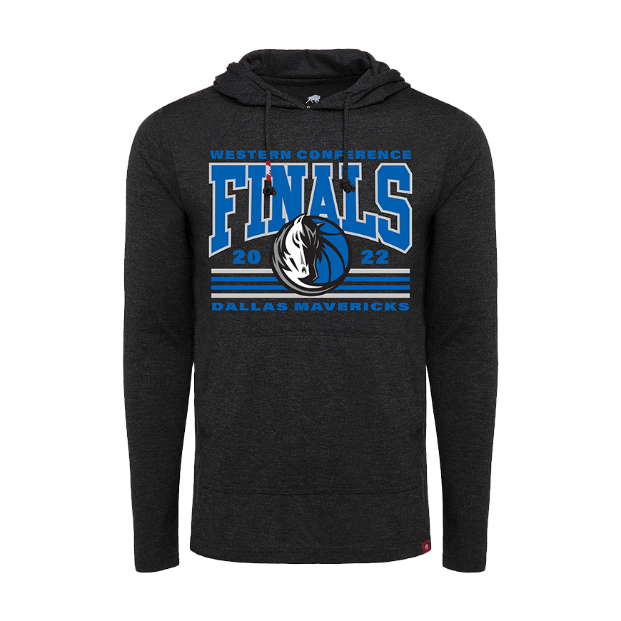 DALLAS MAVERICKS SPORTIQE WESTERN CONFERENCE FINALS ROWAN BLACK HOODIE