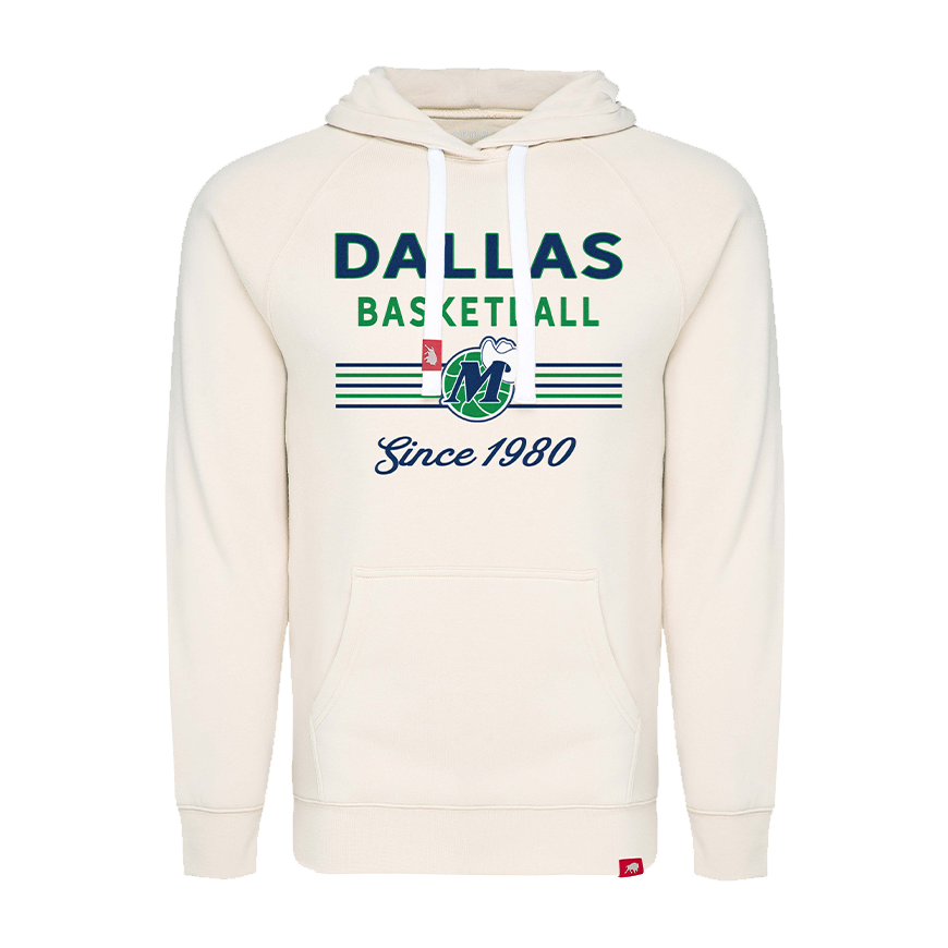 DALLAS MAVERICKS SPORTIQE BONE M-HAT HOODIE