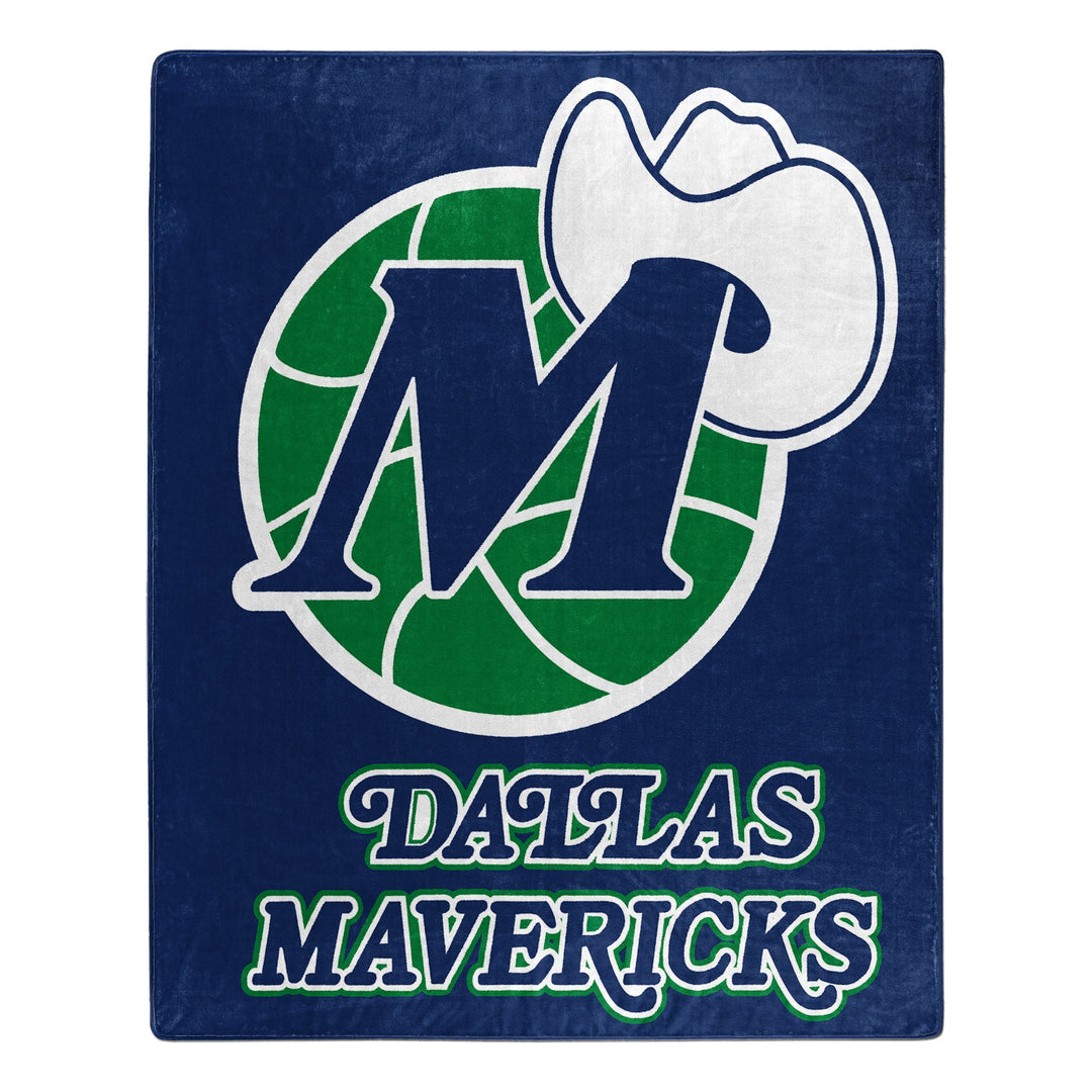 DALLAS MAVERICKS NORTHWEST 2023 HARDWOOD CLASSIC BLANKET