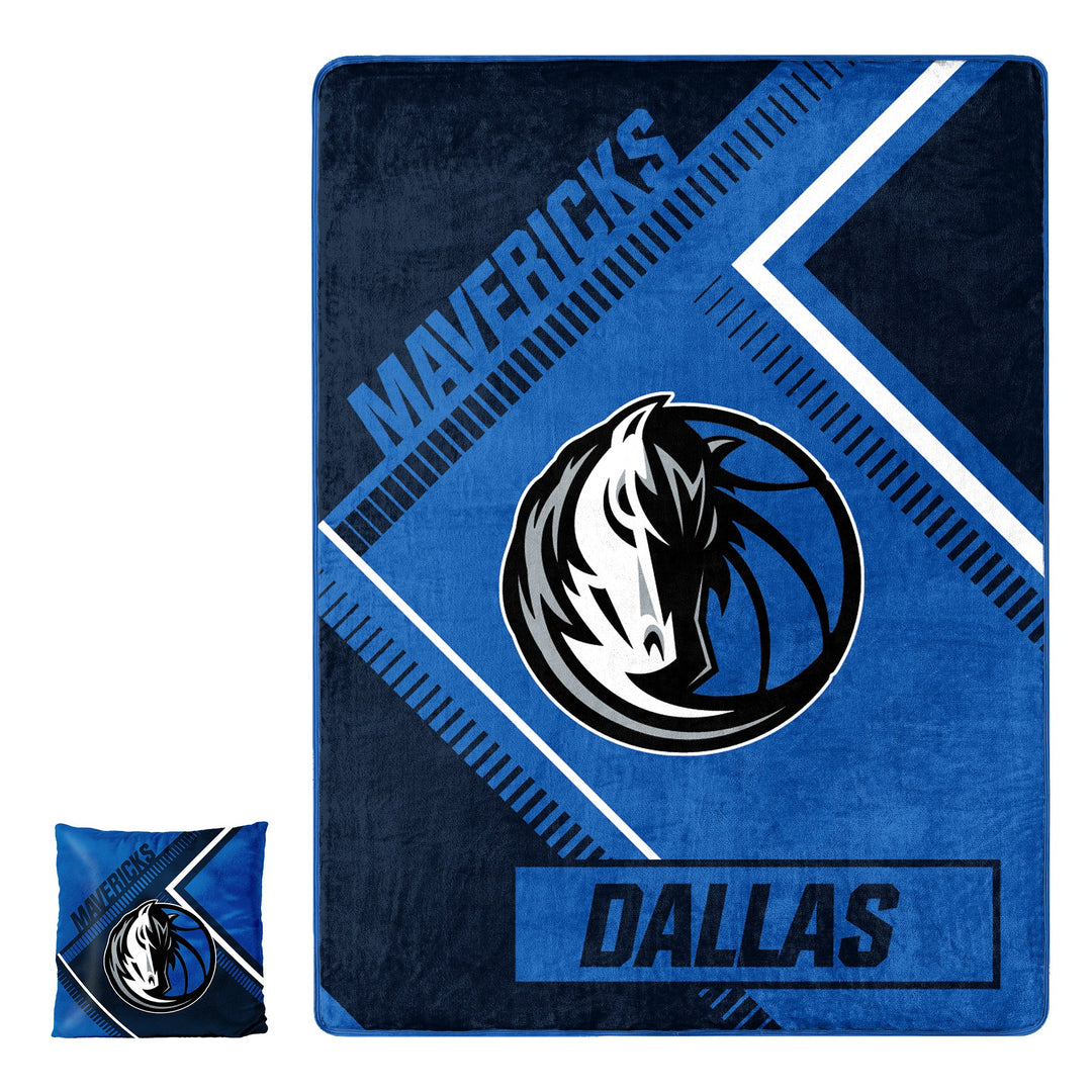 DALLAS MAVERICKS NORTHWEST PILLOW & THROW SET