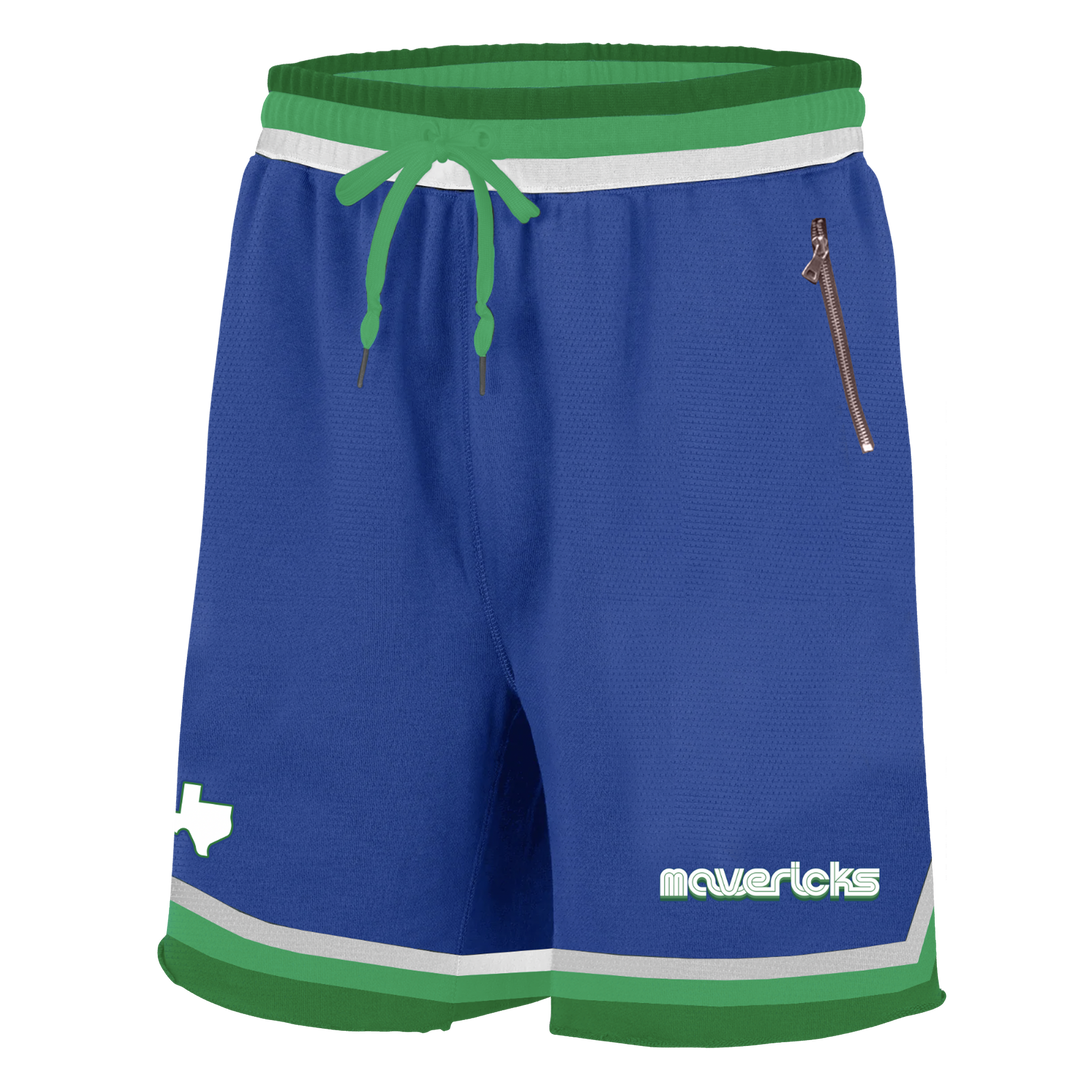 DALLAS MAVERICKS SOMETHING INKED 2022-23 CITY EDITION SHORTS