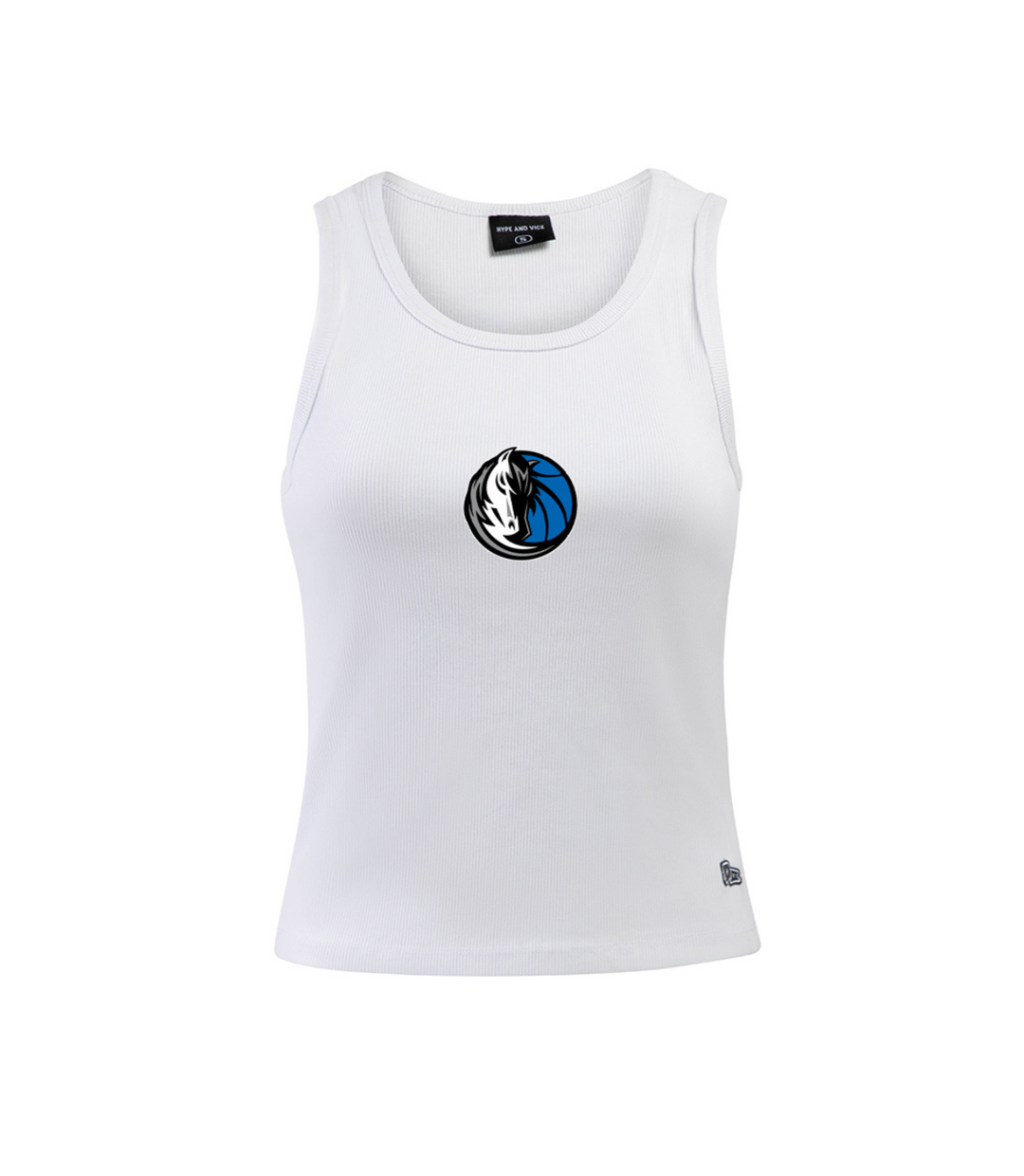 DALLAS MAVERICKS HYPE & VICE WOMENS WHITE MVP TANK