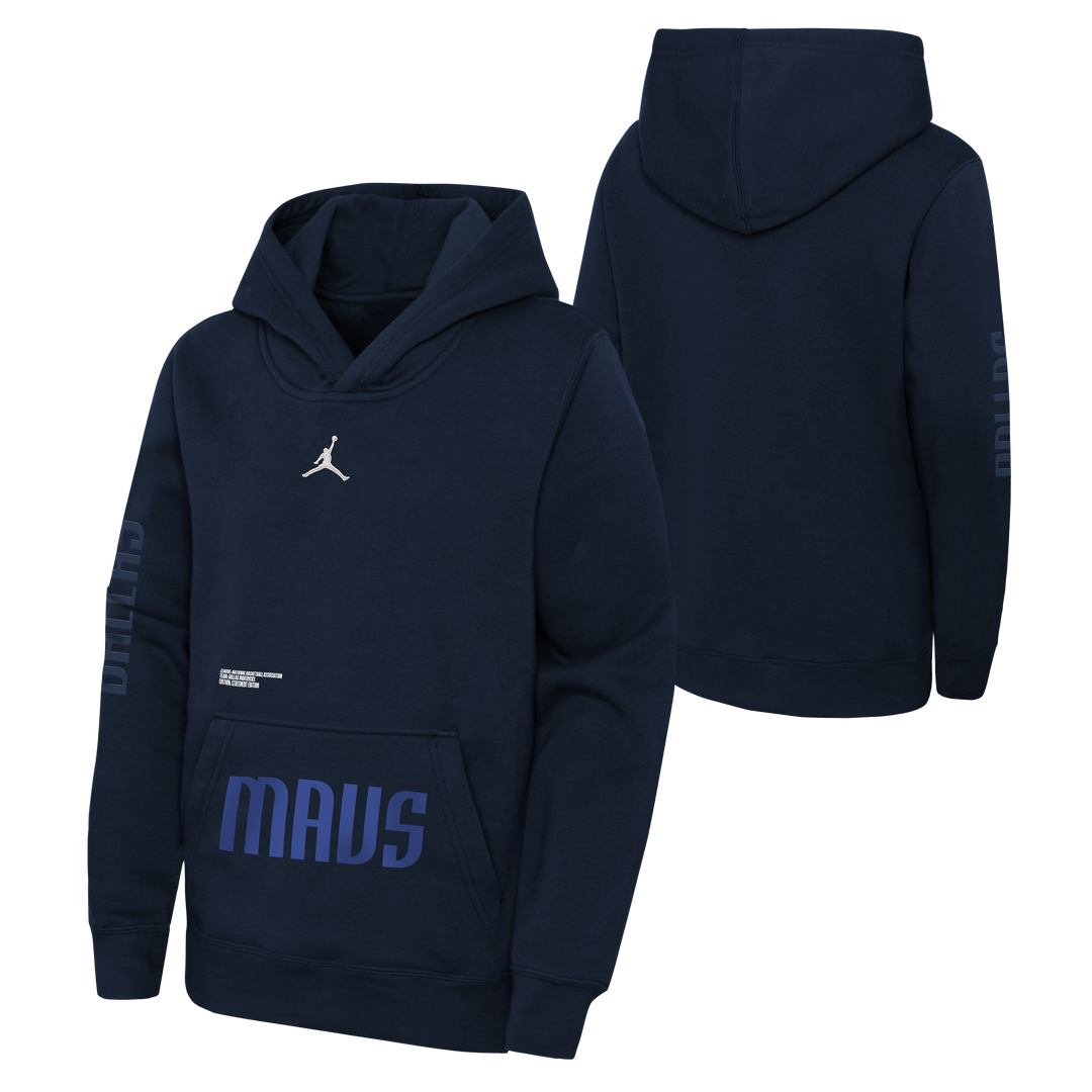 DALLAS MAVERICKS NIKE OUTERSTUFF YOUTH STATEMENT PULLOVER HOODIE