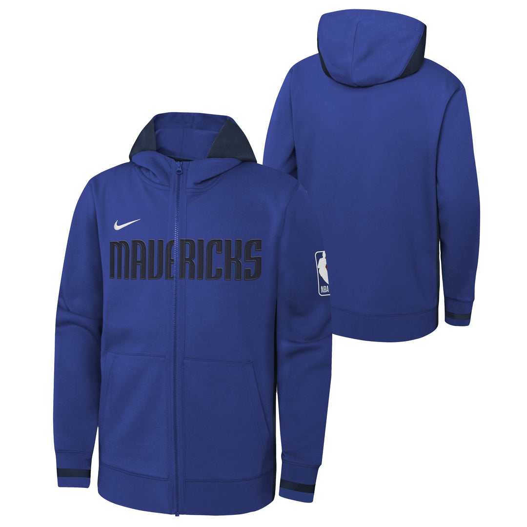 DALLAS MAVERICKS NIKE YOUTH DRI-FIT SHOWTIME HOODIE