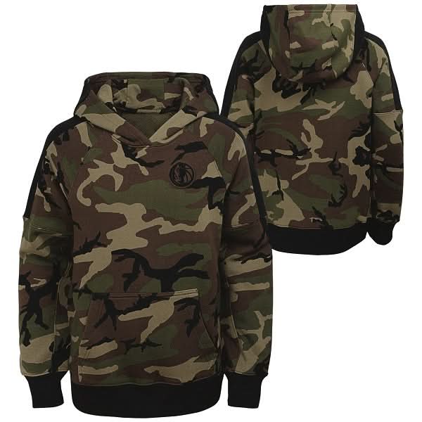 DALLAS MAVERICKS NIKE YOUTH CAMO HOODIE