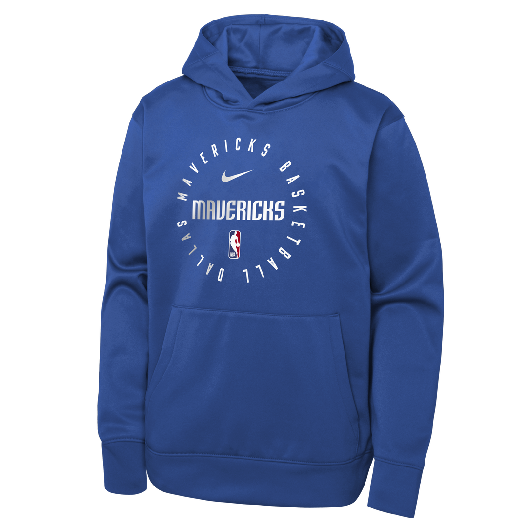 DALLAS MAVERICKS NIKE OUTERSTUFF ROYAL YOUTH SPOTLIGHT HOODIE