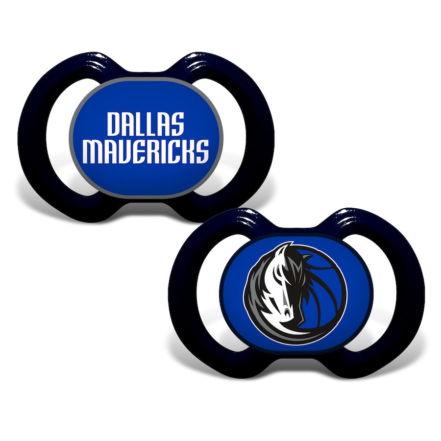 DALLAS MAVERICKS 2 PACK PACIFIERS