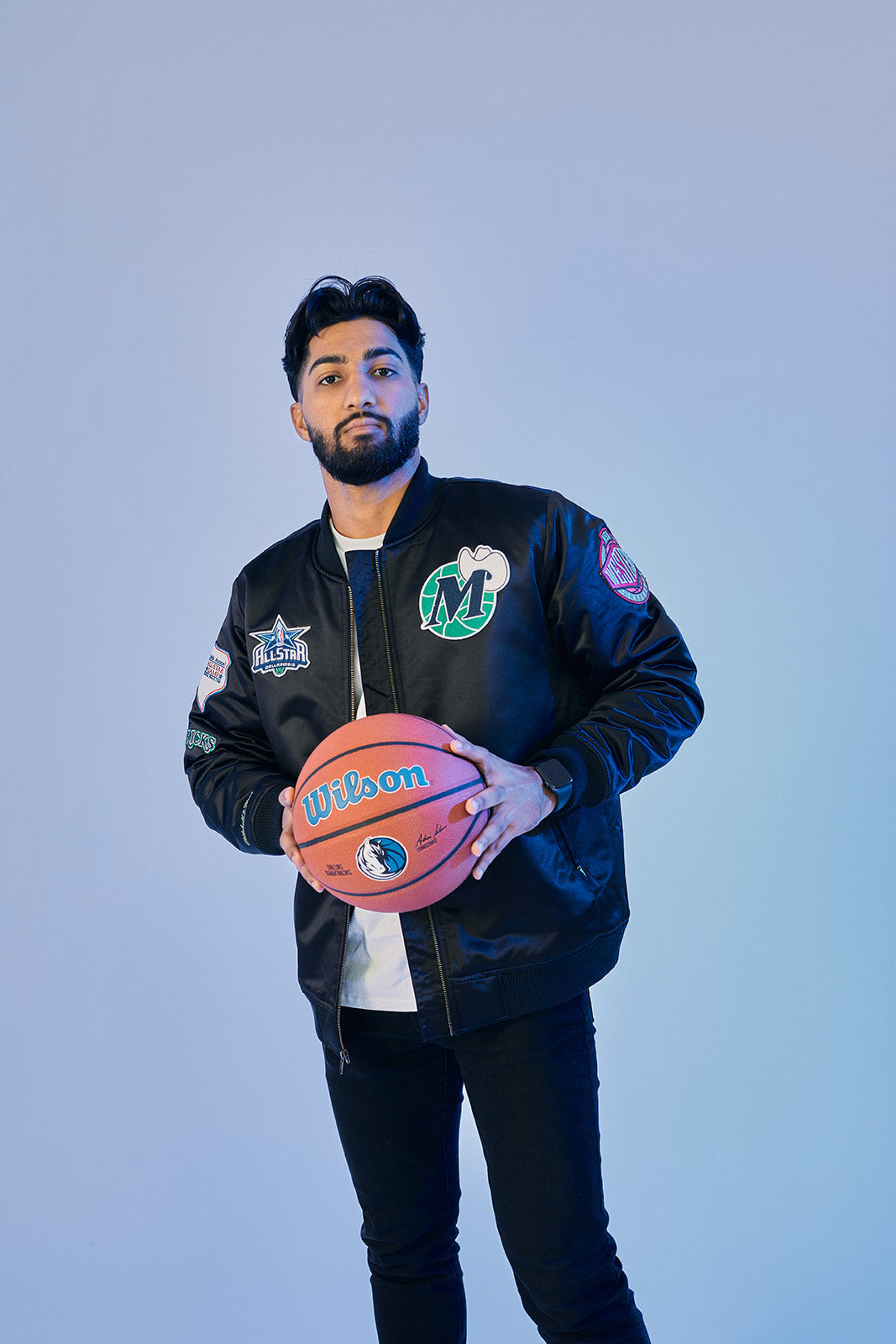 DALLAS MAVERICKS WILSON ROYAL BLUE ALLIANCE BALL