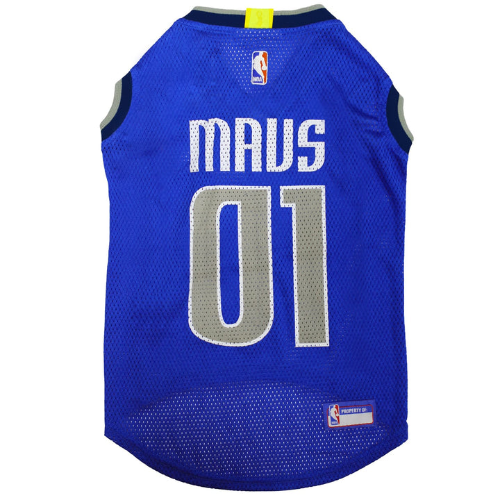 DALLAS MAVERICKS ROYAL HORSEHEAD PET JERSEY