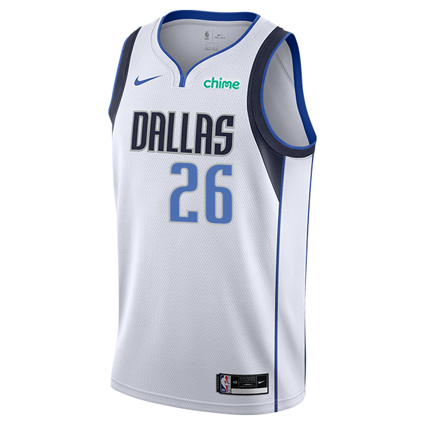 DALLAS MAVERICKS SPENCER DINWIDDIE ASSOCIATION SWINGMAN JERSEY
