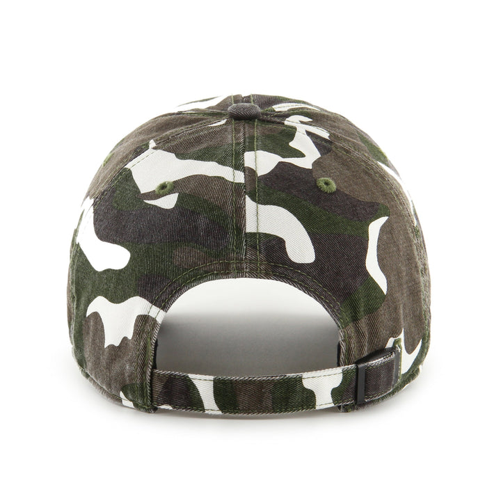 DALLAS MAVERICKS 47 BRAND CAMO ADJUSTABLE CAP