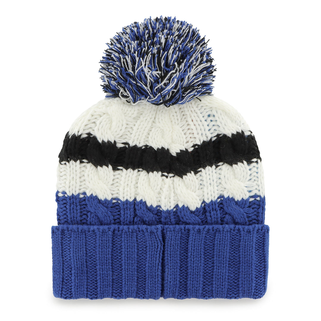 DALLAS MAVERICKS 47 BRAND WHITE HORSEHEAD POM KNIT