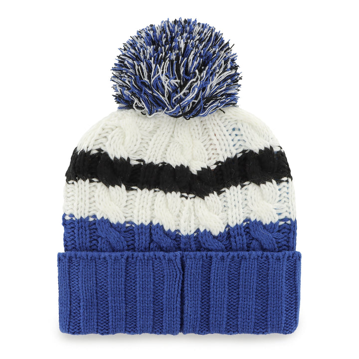 DALLAS MAVERICKS 47 BRAND WHITE HORSEHEAD POM KNIT