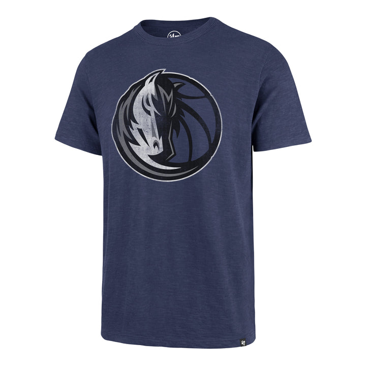DALLAS MAVERICKS 47 BRAND 2023 NAVY BLUE HORSEHEAD TEE