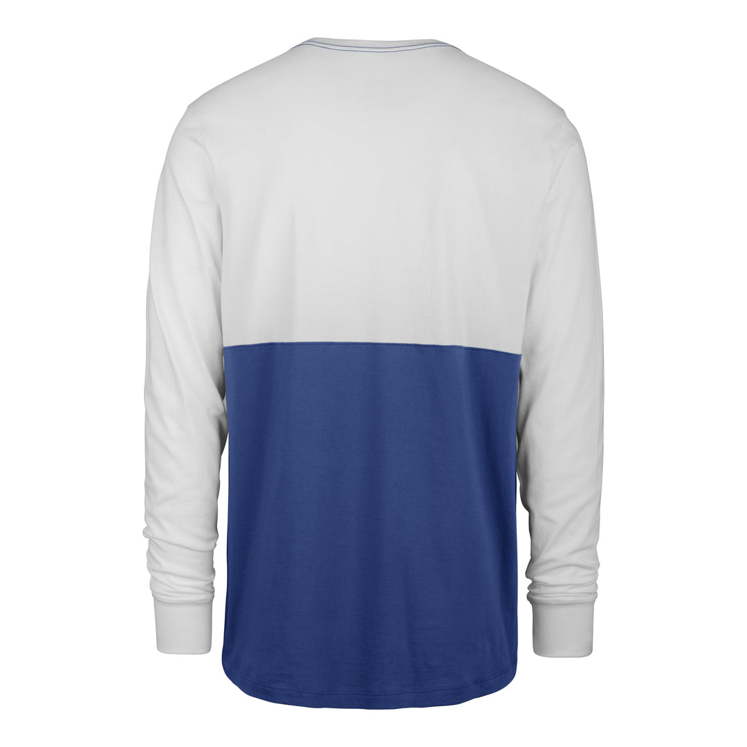 DALLAS MAVERICKS 47 BRAND 2023 ROYAL BLUE MAVS LONG-SLEEVE TEE
