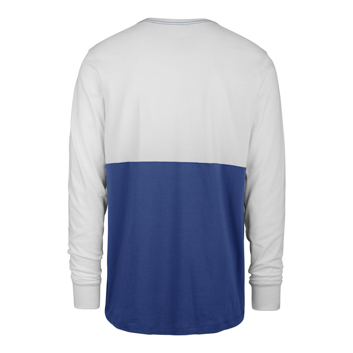 DALLAS MAVERICKS 47 BRAND 2023 ROYAL BLUE MAVS LONG-SLEEVE TEE