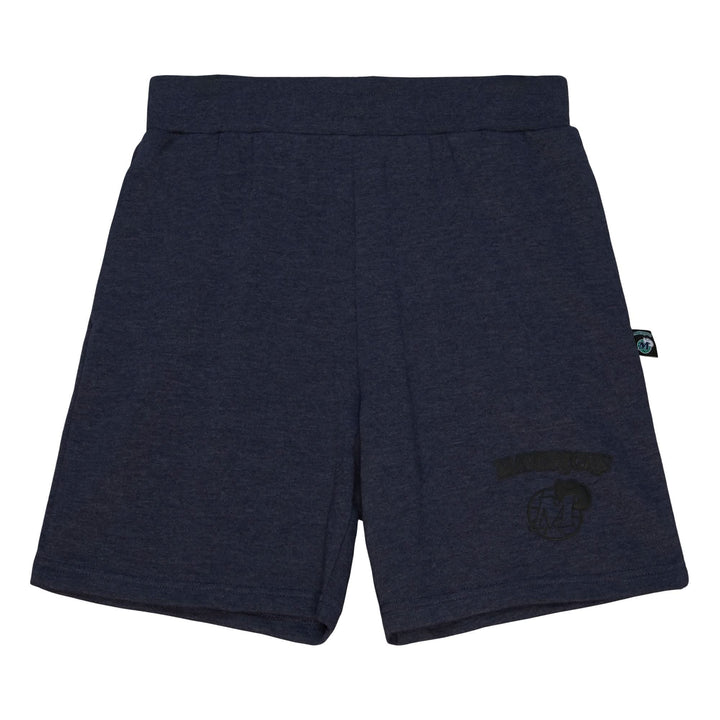 DALLAS MAVERICKS MITCHELL & NESS WOMEN'S NAVY BLUE FLEECE SHORTS