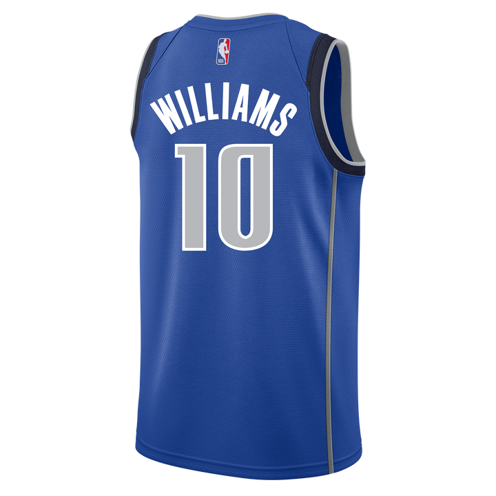 DALLAS MAVERICKS BRANDON WILLIAMS ICON SWINGMAN JERSEY