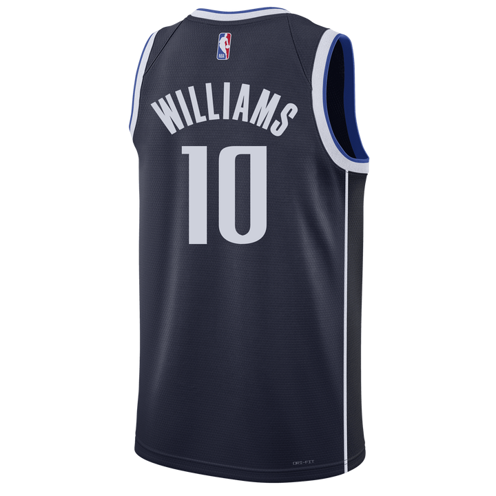 DALLAS MAVERICKS BRANDON WILLIAMS STATEMENT SWINGMAN JERSEY