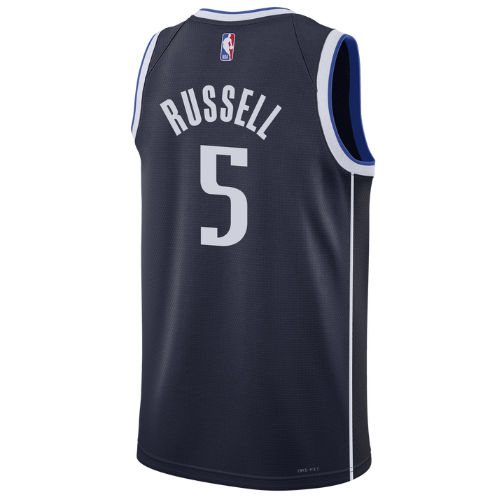 DALLAS MAVERICKS D'ANGELO RUSSELL JORDAN STATEMENT SWINGMAN JERSEY